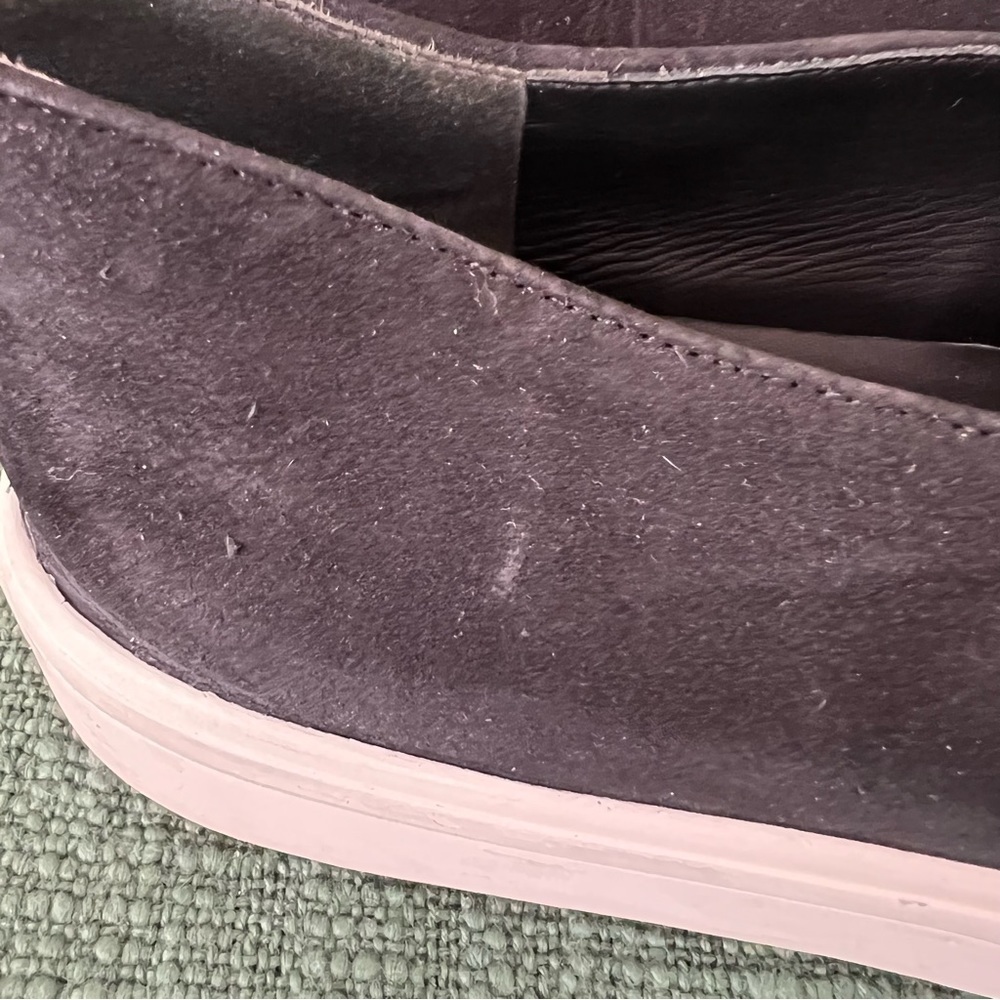 Vince Preston Suede Slip-On Sneakers - Picture 5 of 8